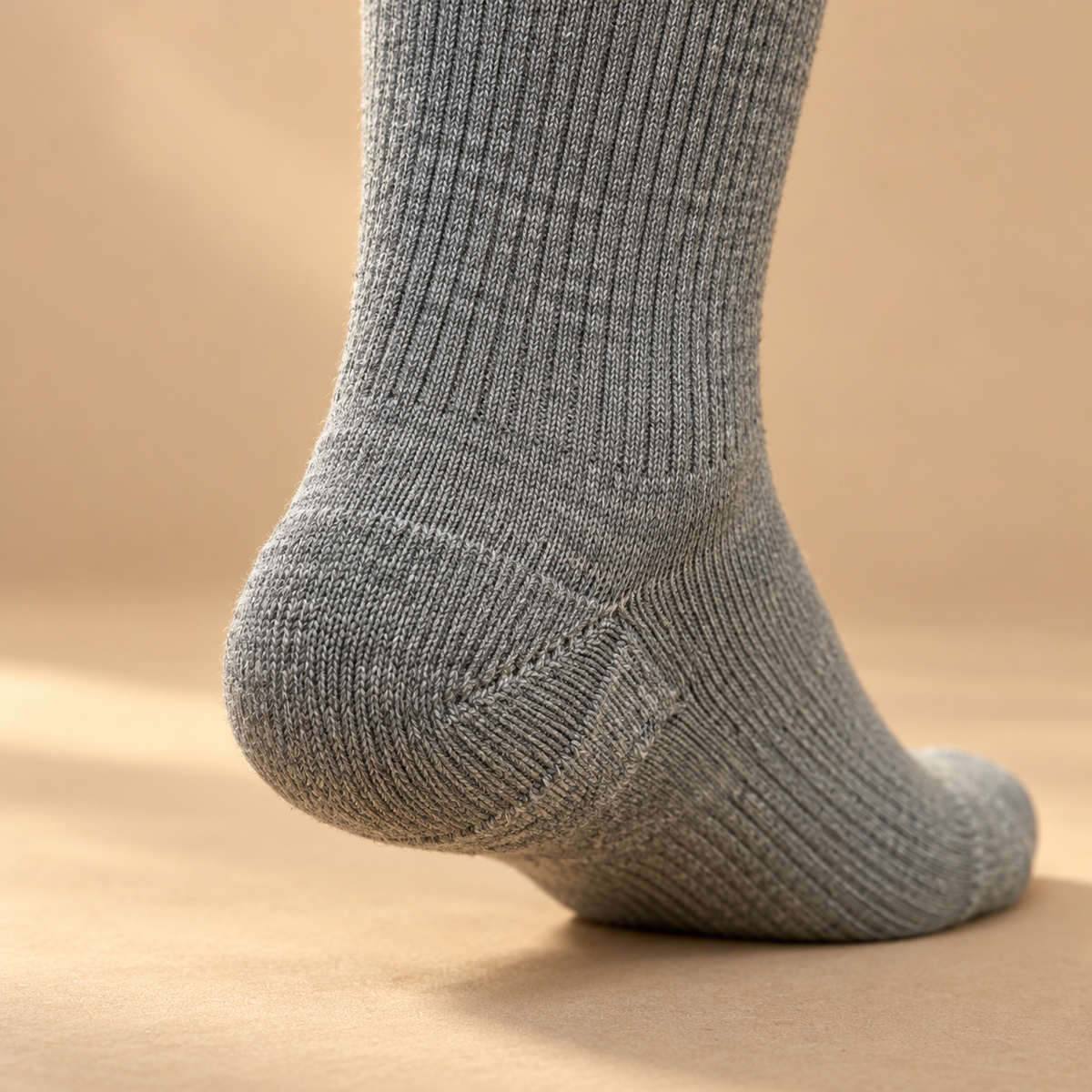 Bramley Bamboo Compression Socks heel detail