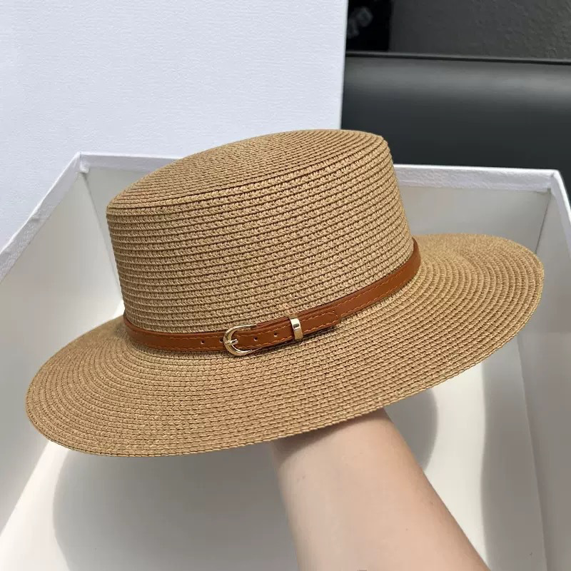 Odette | Belted Wide Brim Sun Hat