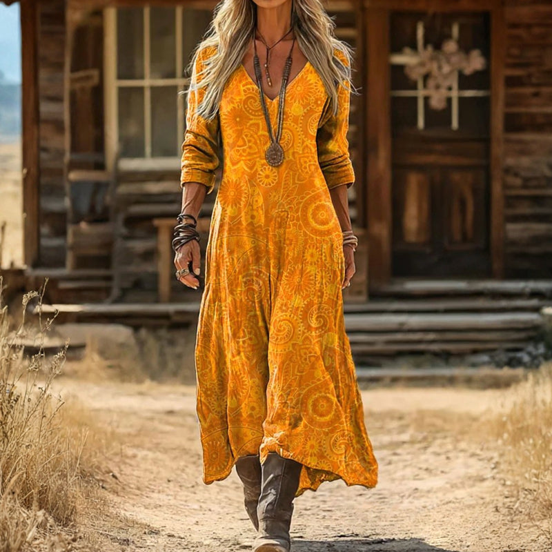 Edwina | Free-Spirited Maxi Dress