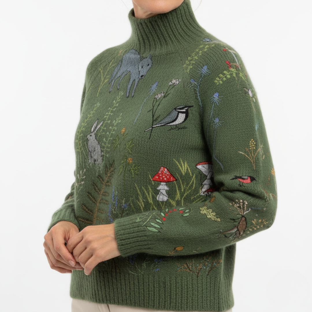 Isabelle – Soft Cashmere Turtleneck