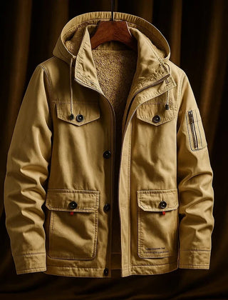 Lavinia Camel flannel jacket