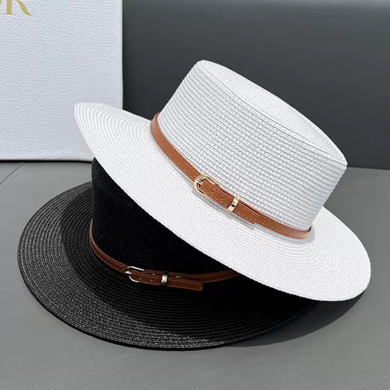 Odette | Belted Wide Brim Sun Hat