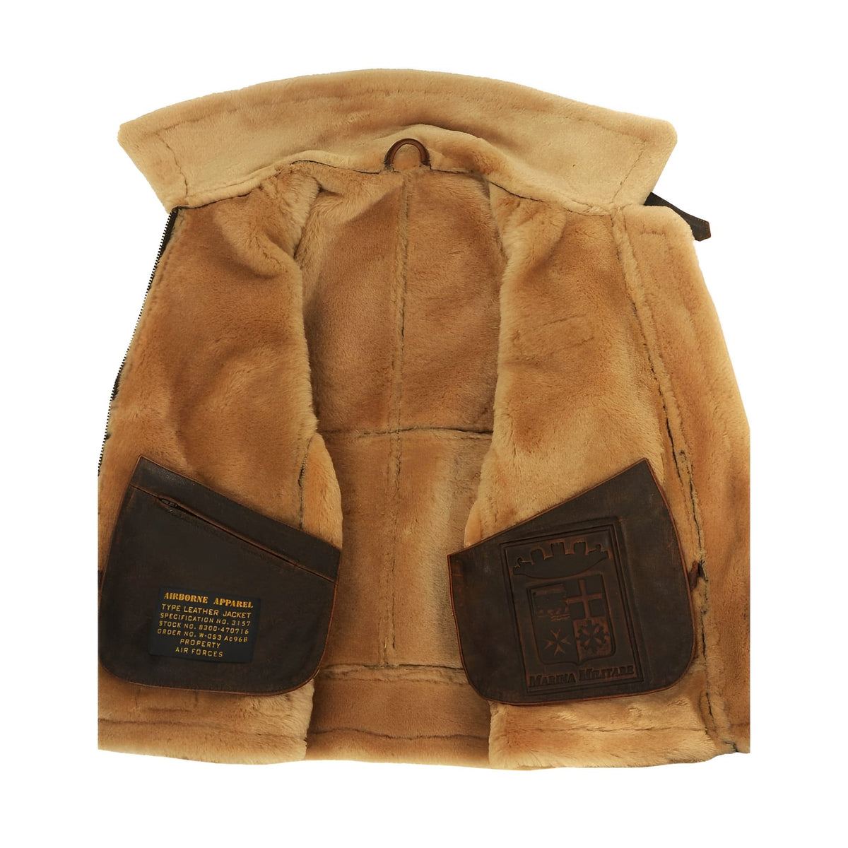 Kevin | Luxe Leather Pilot Aviator Jacket