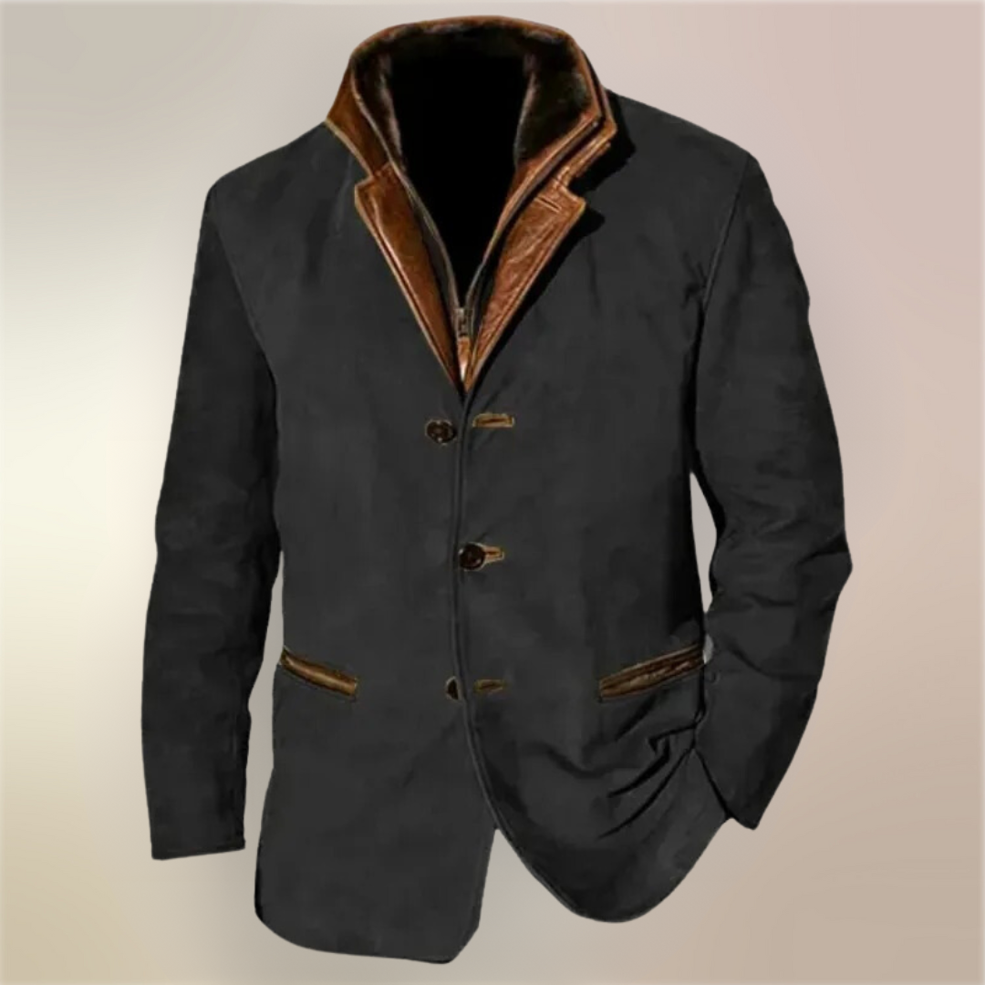 Tabitha | Vintage Suede Look Jacket