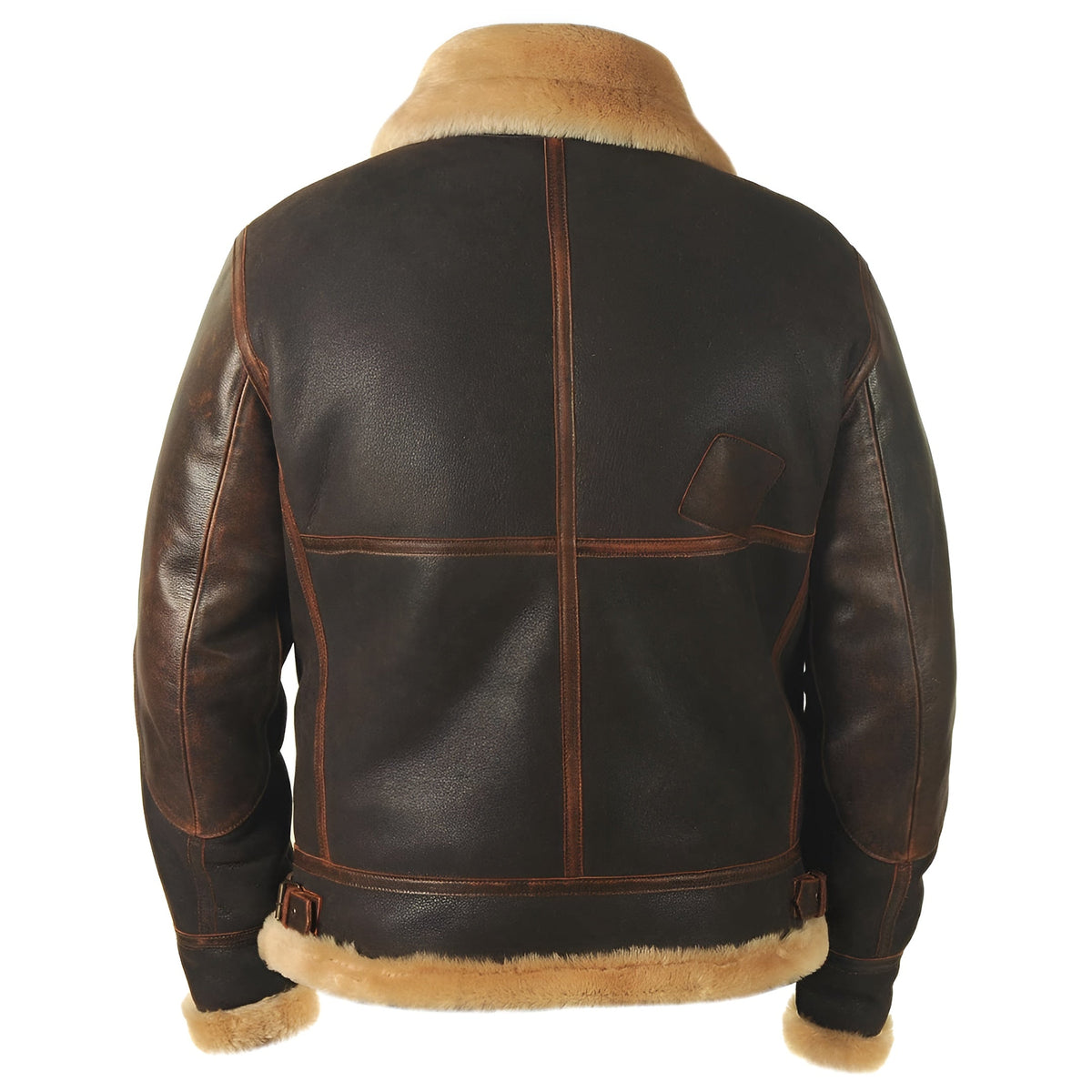 Kevin | Luxe Leather Pilot Aviator Jacket