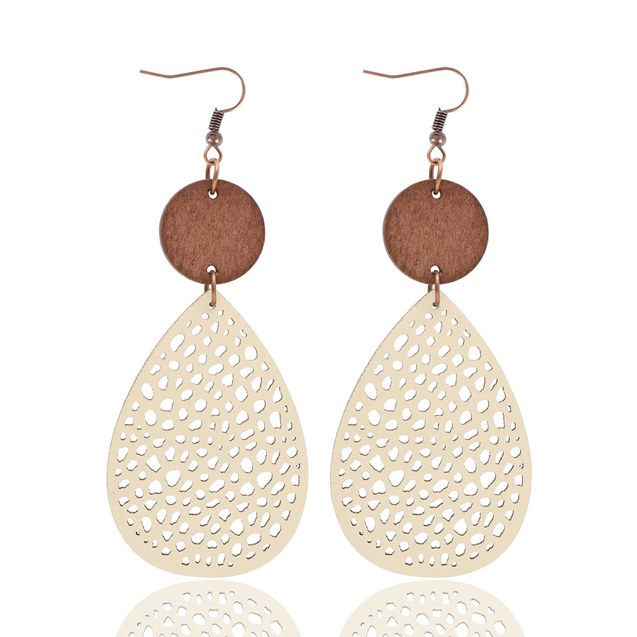 Beatryce | Vintage-Inspired Filigree Drop Earrings
