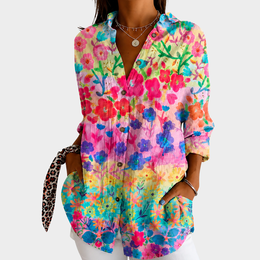 AURORA | BLOOMING MEADOW HARMONY BLOUSE