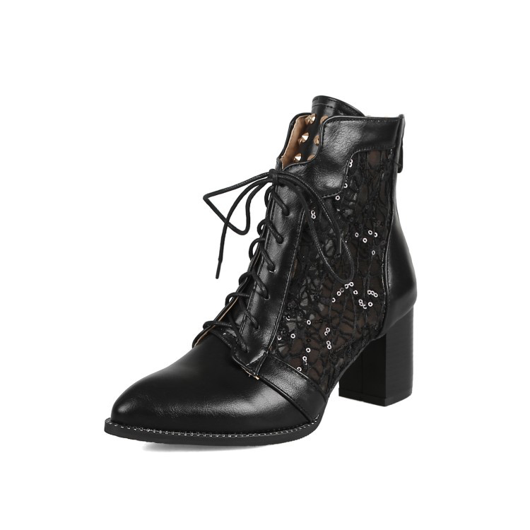 Patricia | Refined Lace-Up Heeled Boots
