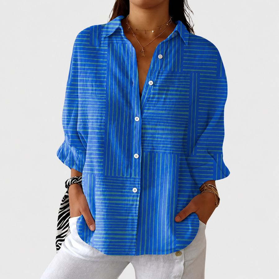 ABIGAIL | LIGHT AND COLORFUL PRINTED BLOUSE