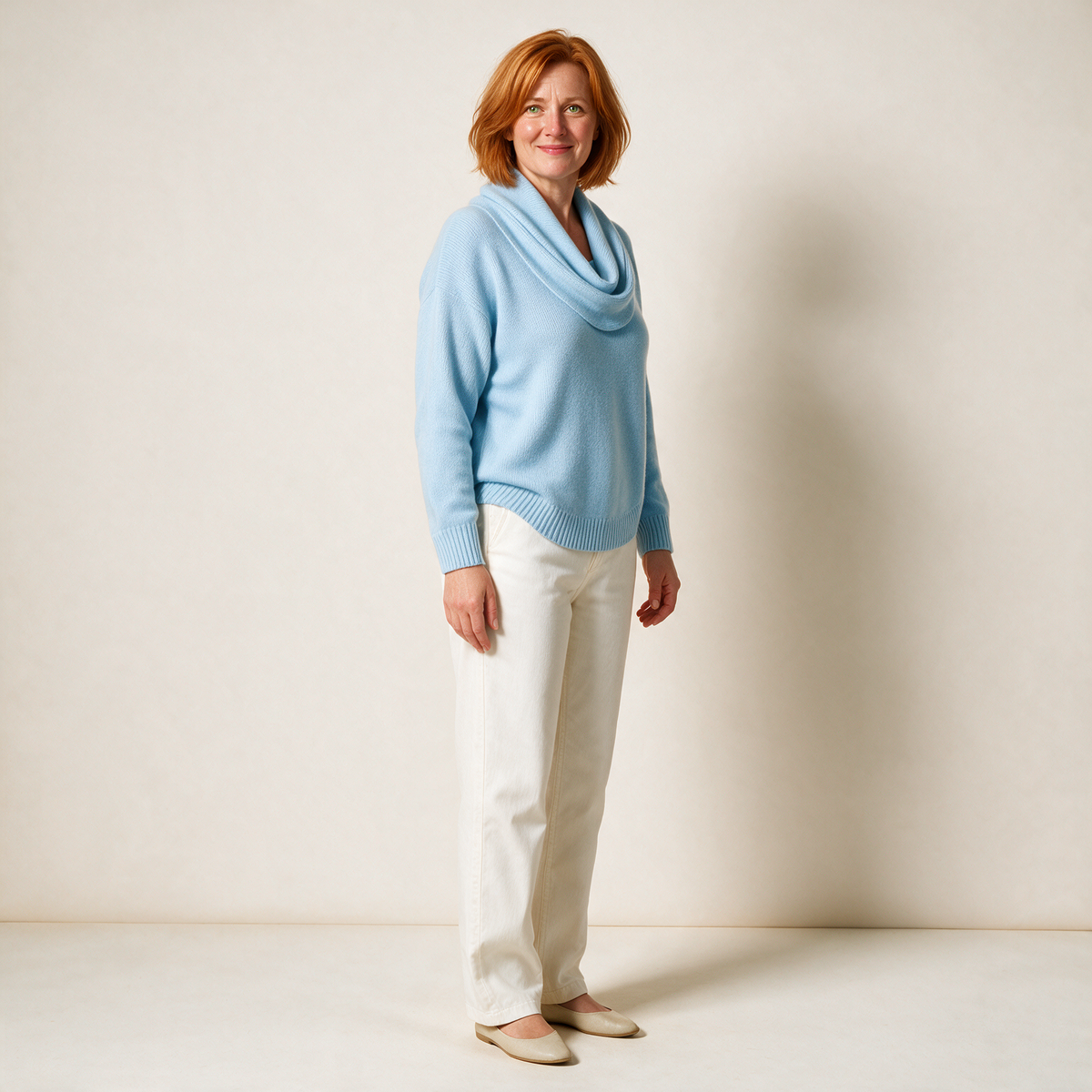 Soft Cowl Neck Jumper