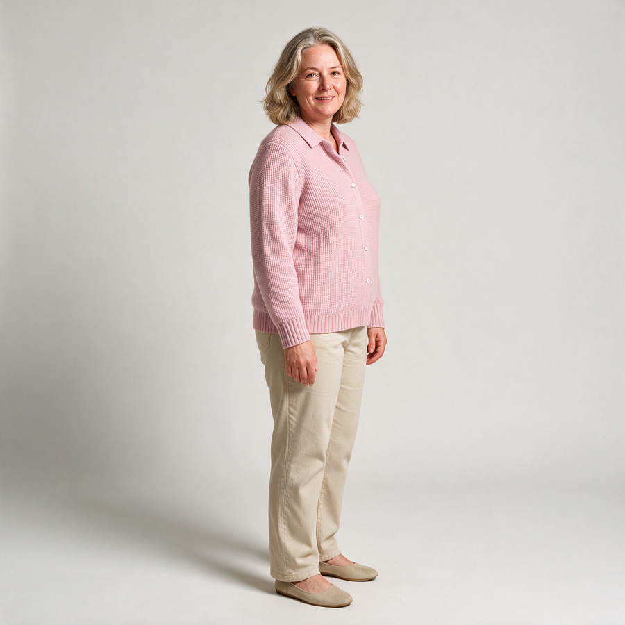 Camille | Textured Button Front Cardigan