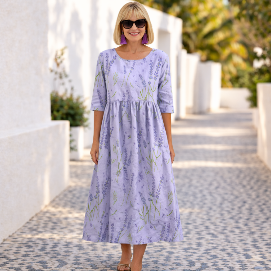 SUSAN | FLORAL DRESS WITH A SUMMER VIBE