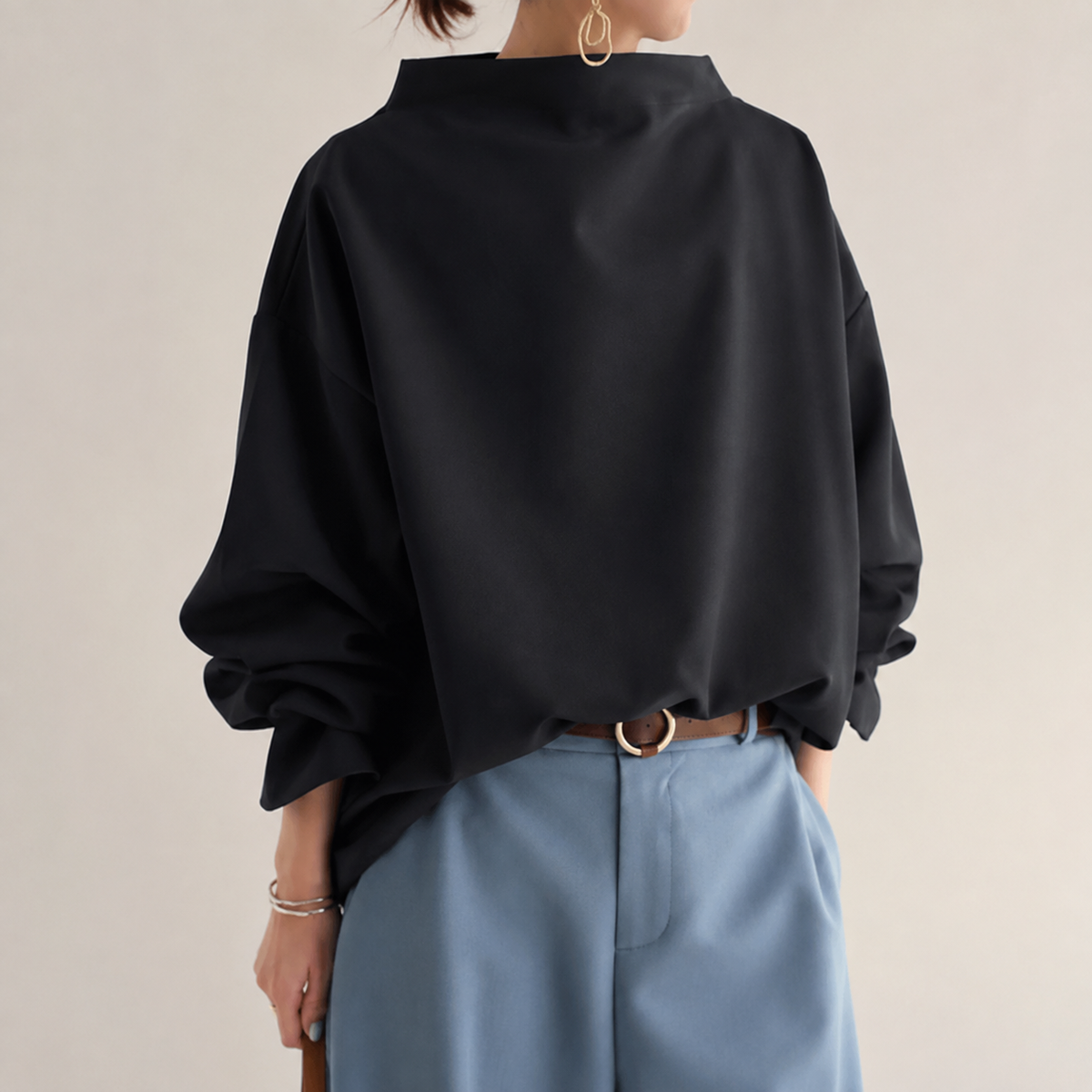 Colette | Funnel Neck Sweater