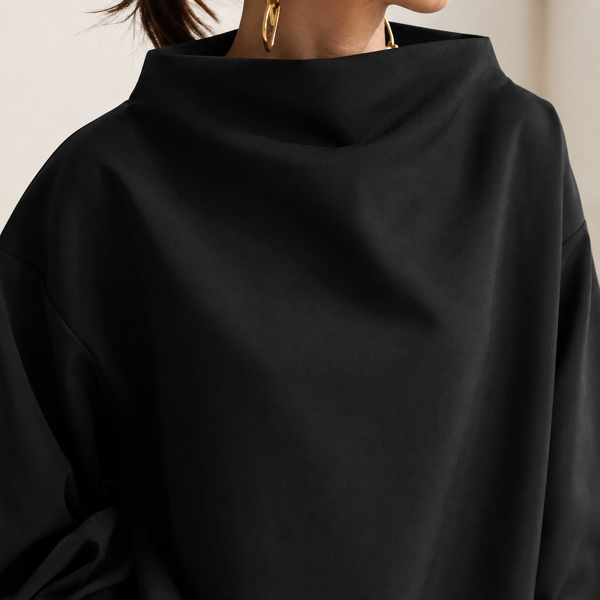 Colette | Funnel Neck Sweater