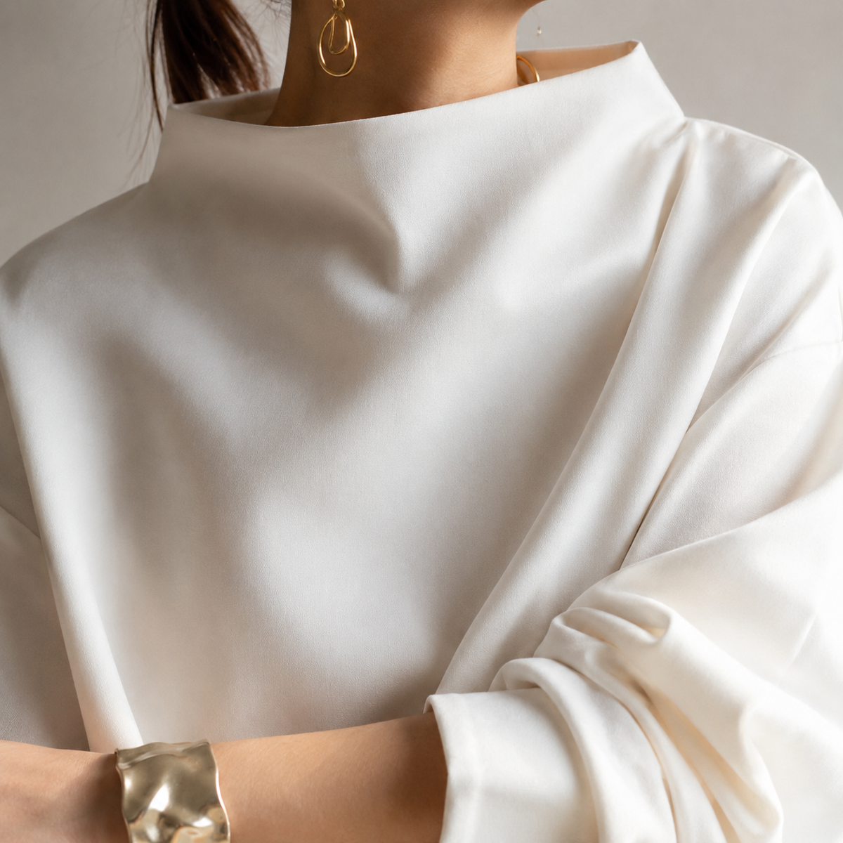 Colette | Funnel Neck Sweater