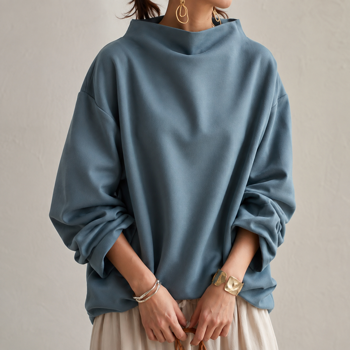 Colette | Funnel Neck Sweater
