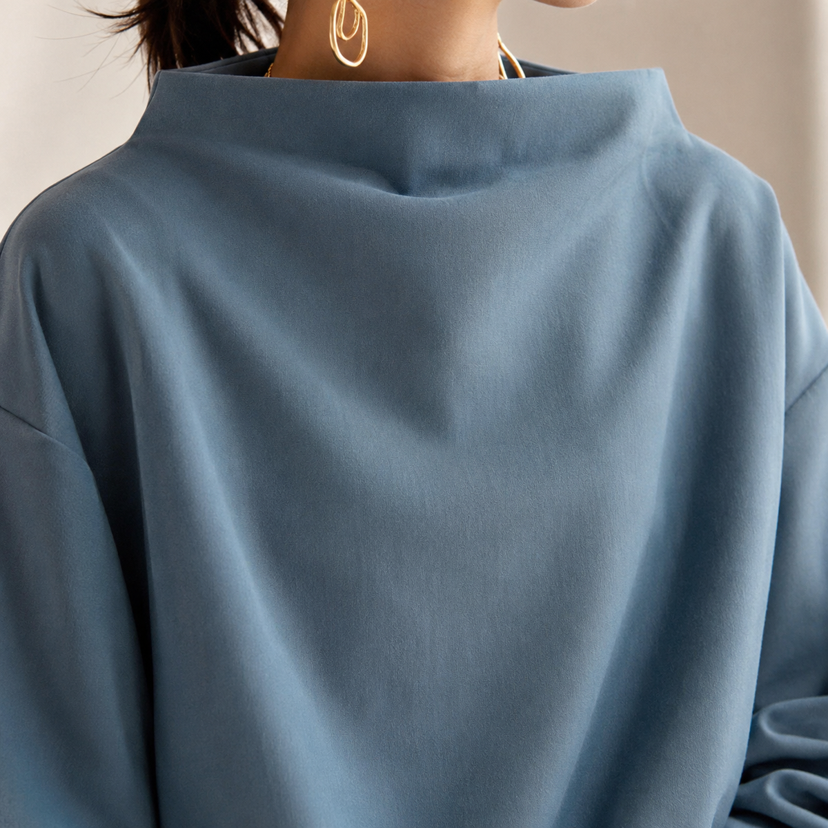 Colette | Funnel Neck Sweater