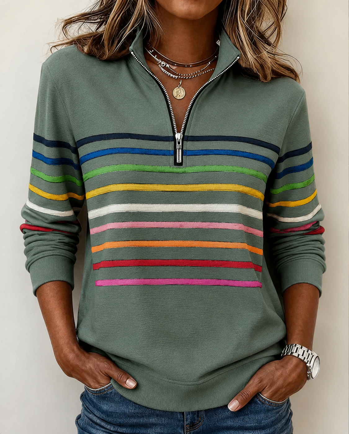 Maggie | Colourful Top