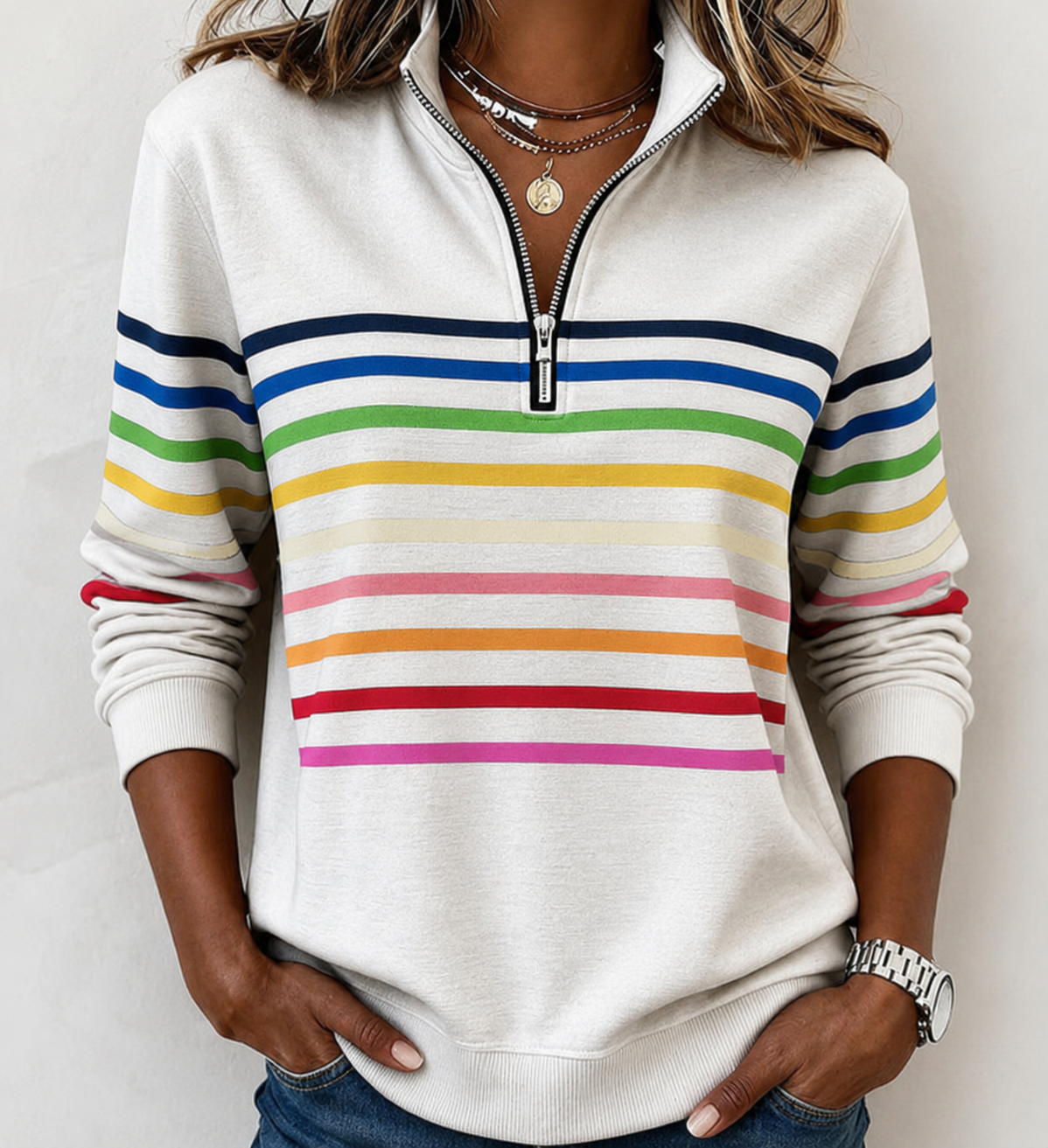 Maggie | Colourful Top