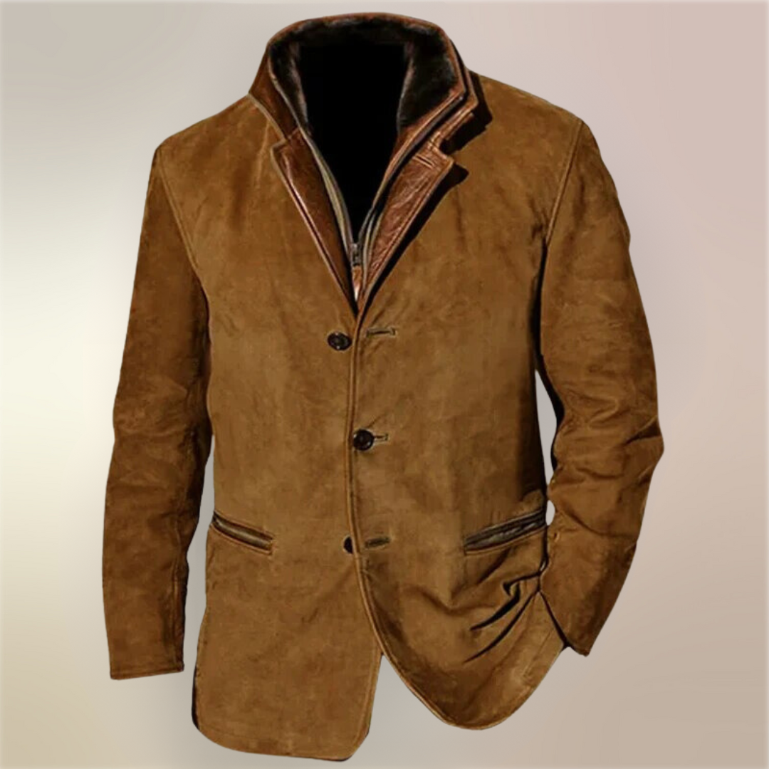 Tabitha | Vintage Suede Look Jacket