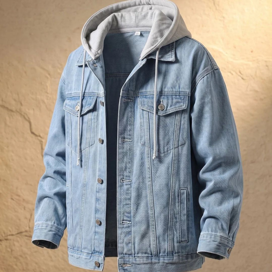 Ottilie Light Blue flannel jacket