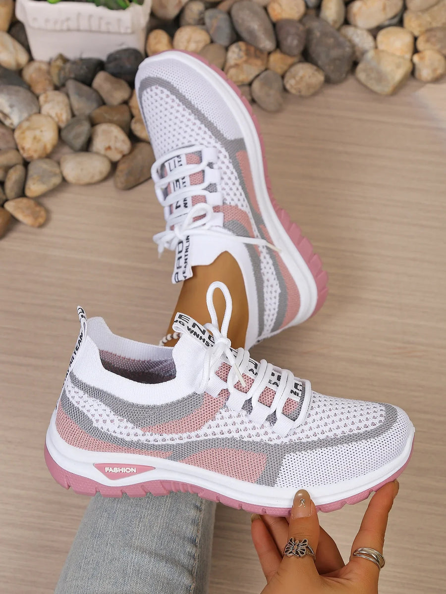 Rosalyn | Gradient Mesh Comfort Trainers