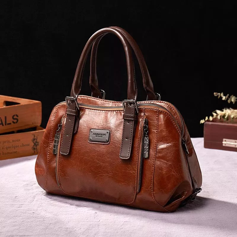 EVELINE | CHIC LEATHER BAG