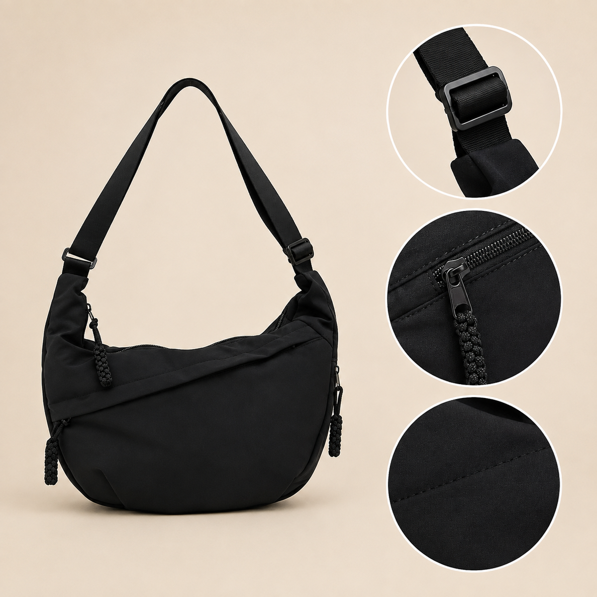 Luna | Crescent Shoulder Bag