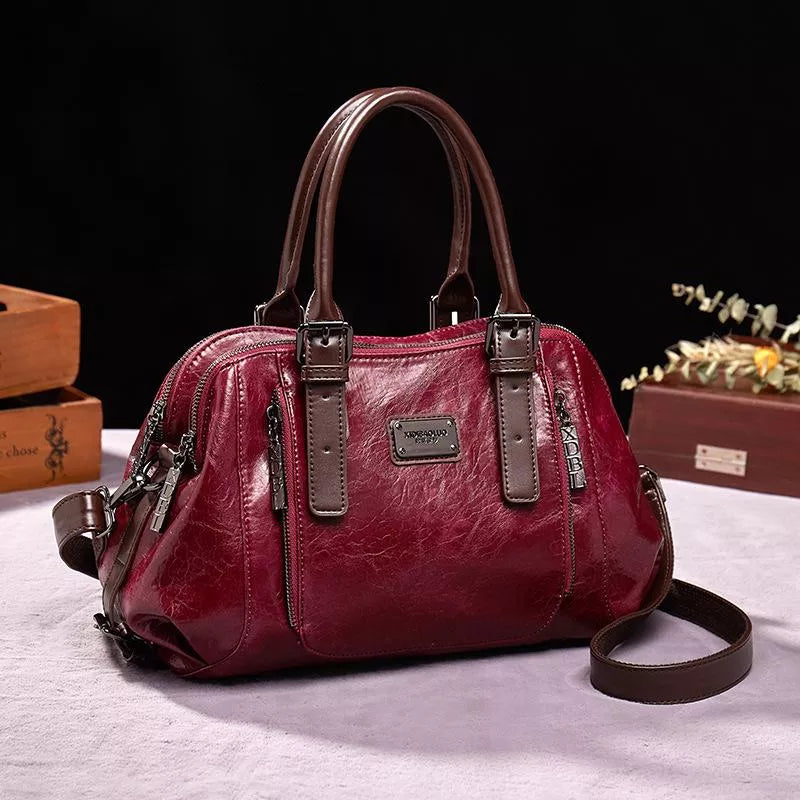 EVELINE | CHIC LEATHER BAG
