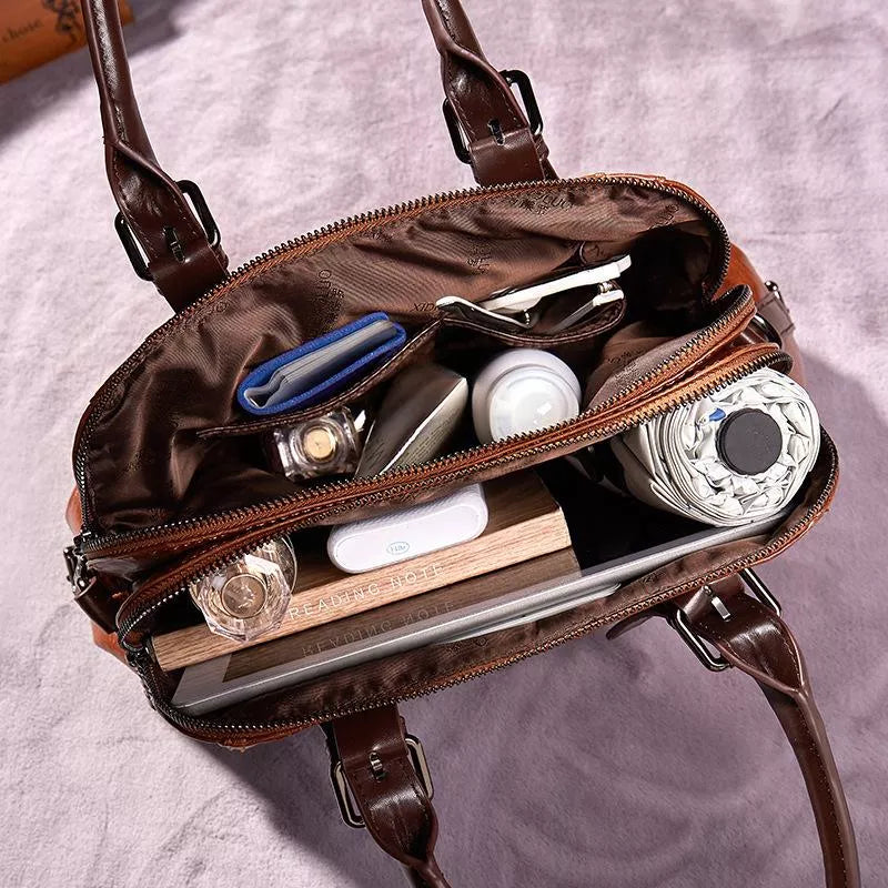EVELINE | CHIC LEATHER BAG