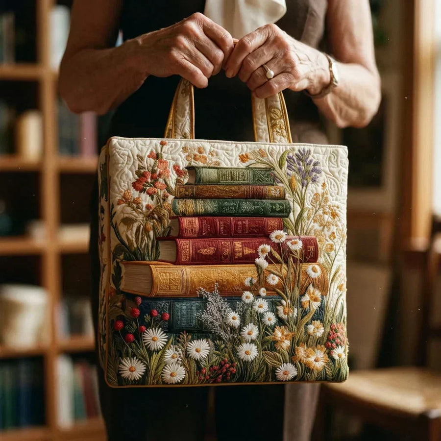Tote Padded Bag - Floral Pattern