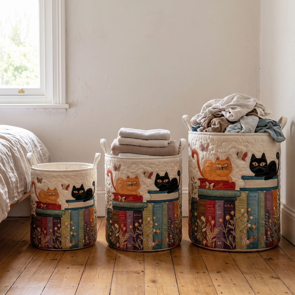 Lulu | Cat Parade Laundry Basket
