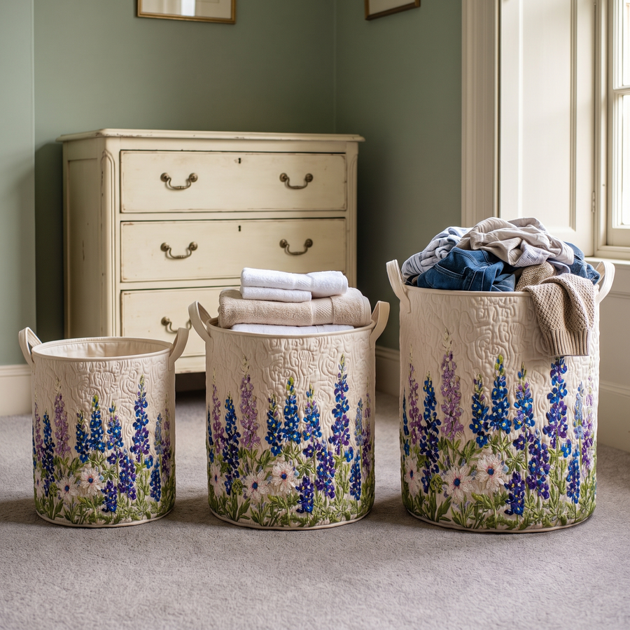 Fillia | Wildflower State Magic Laundry Basket