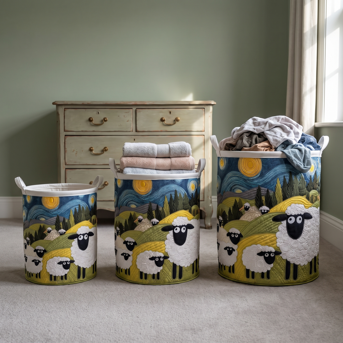 Shila | Lamb Meadow Laundry Basket