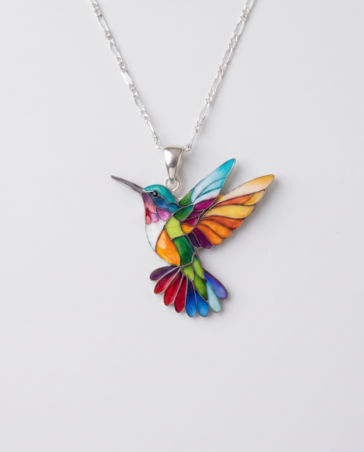 Women’s Hummingbird Pendant Necklace - Eleanor