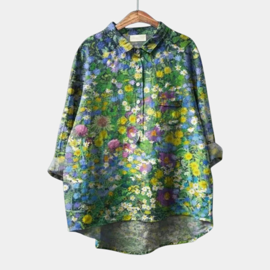 Iliyah | Meadow Floral Blouse