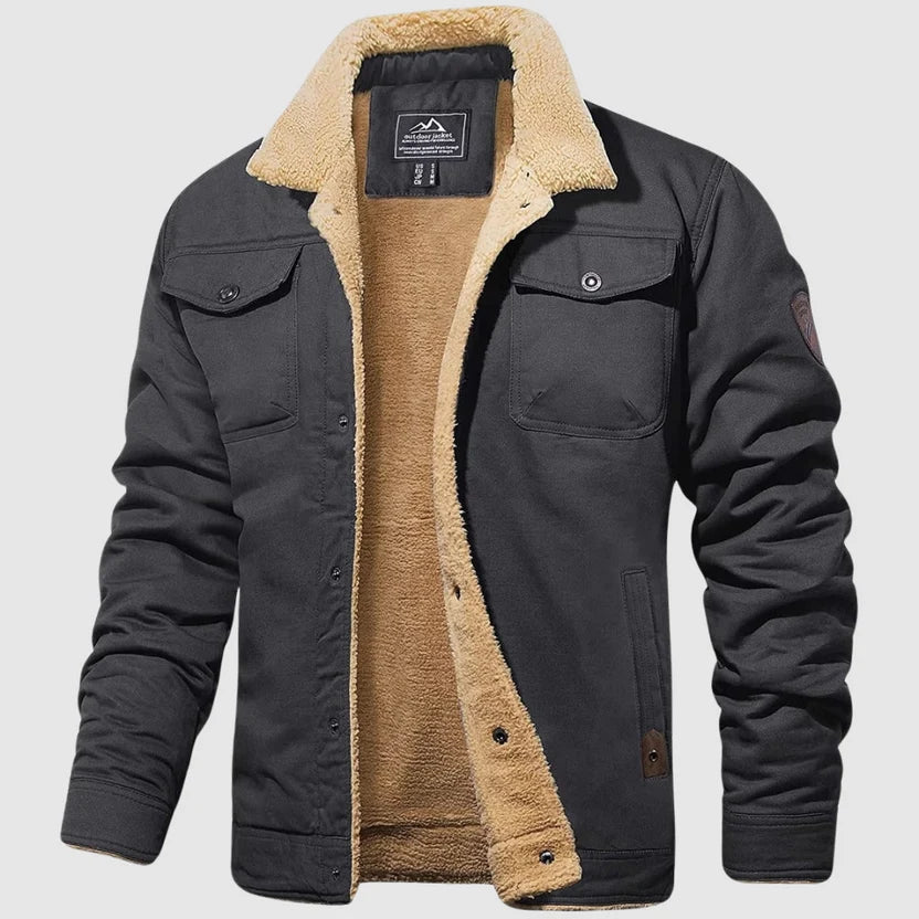 Jura Blouson chaud col teddy
