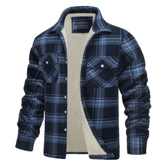 Savoie Veste à carreaux doublée