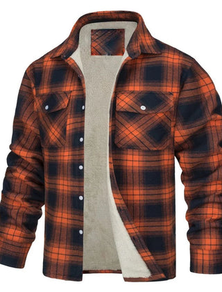 Savoie Veste à carreaux doublée