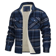 Savoie Veste à carreaux doublée