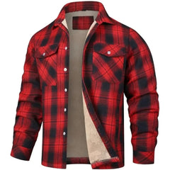 Savoie Veste à carreaux doublée